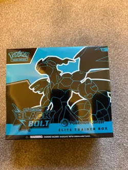 Pokemon Center Black Bolt Elite Trainer Box ETB | Brand New & Sealed - Image 1