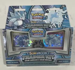 Pokemon Sun & Moon Trainer Kit Alolan Sandslash & Alolan Ninetales SMK2-S2G - Image 1