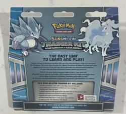 Pokemon Sun & Moon Trainer Kit Alolan Sandslash & Alolan Ninetales SMK2-S2G - Image 2