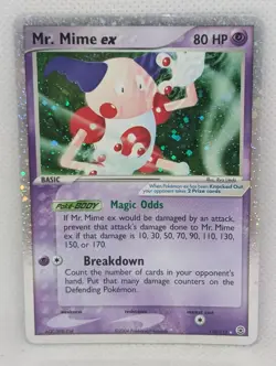 Mr. Mime ex 110/112 Firered & Leafgreen Holo Ultra Rare Pokemon TCG Nintendo 151 - Image 1