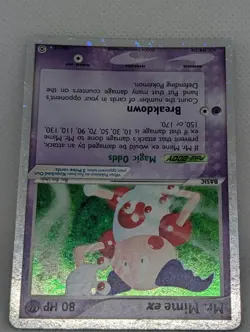 Mr. Mime ex 110/112 Firered & Leafgreen Holo Ultra Rare Pokemon TCG Nintendo 151 - Image 4