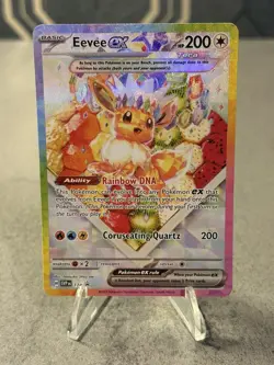 Pokemon TCG - Prismatic Evolutions - Eevee ex SVP174 Black Star Promo - NM - Image 1
