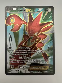 Scizor EX 🦾 119/122 FA Holo | XY BREAKpoint 2016 | English Pokemon TCG | LP - Image 1