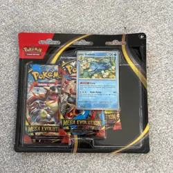 Pokemon TCG: Mega Evolution ~ Golduck ~ 3 Pack Blister ~ Factory SEALED - Image 1