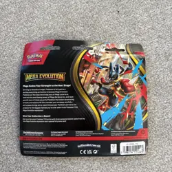 Pokemon TCG: Mega Evolution ~ Golduck ~ 3 Pack Blister ~ Factory SEALED - Image 2