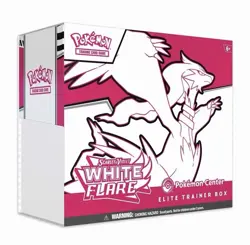 Pokemon Center White Flare Elite Trainer Box ETB Factory Sealed IN HAND - Image 1