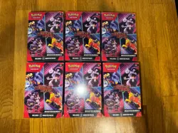 Pokemon TCG Destined Rivals Booster Bundle Factory Sealed - Lot of 6 - Image 1