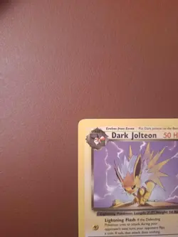 DARK JOLTEON 38/82 TEAM ROCKET 1999-2000 POKEMON TCG - Image 2