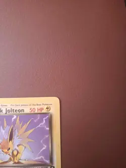 DARK JOLTEON 38/82 TEAM ROCKET 1999-2000 POKEMON TCG - Image 3
