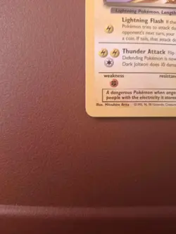 DARK JOLTEON 38/82 TEAM ROCKET 1999-2000 POKEMON TCG - Image 4