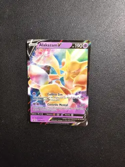Carte Pokemon Alakazam V SWSH083 Promo Epee & Bouclier FR NEUF - Image 1