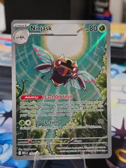 Pokemon TCG: Ninjask (Illustration Rare) - 137/132 - ME01: Mega Evolution - NM - Image 3