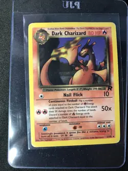 2000 Pokemon Team Rocket Dark Charizard #21/82* - Image 1