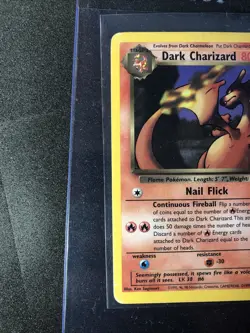 2000 Pokemon Team Rocket Dark Charizard #21/82* - Image 2