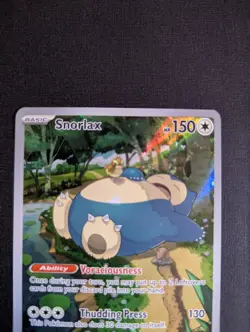 Scarlet and Violet 151 Snorlax Pokemon Center ETB Stamped Promo 🔥 - Image 2