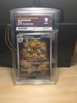 Alakazam 009 ACE 9 Black Star Promo Mega Evolutions Pokemon TCG - Image 1