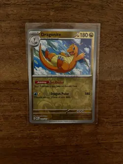 Pokemon Card Dragonite Scarlet & Violet 151 Reverse Holo Rare 149/165 Mint - Image 1