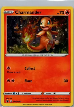 Charmander - Promo SWSH: Sword & Shield Promo Cards SWSH092 NM - Image 1