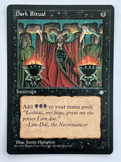 Dark Ritual - Ice Age - Magic: The Gathering - MtG - Image 1