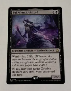 MTG Zul Ashur, Lich Lord - Foundations LP - Image 1