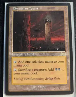 Phyrexian Tower - Urza’s Saga (1998) - Rare - EN - (NM) - Image 1