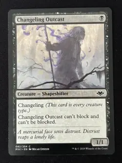 1x MTG Changeling Outcast - Modern Horizons (MH1) #82 - Magic the Gathering - Image 1