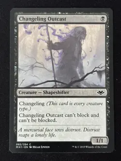 1x MTG Changeling Outcast - Modern Horizons (MH1) #82 - Magic the Gathering - Image 3