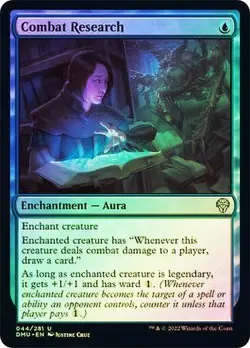 Combat Research Foil Dominaria United NM MTG - Image 1