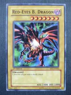 Red-Eyes B. Dragon SD1 - 1st ed - Yugioh Card #4NZ - Image 1
