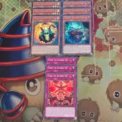 3 x SDCK-EN001/002/36 Soul/Vision Resonator Ultra & Time To Stand Up YuGiOh Mint - Image 1