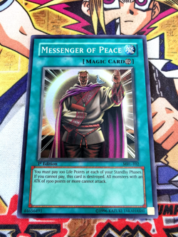 Messenger of Peace mrl-102 1st Edition (M/NM+) Super Rare Yu-Gi-Oh! - Image 1