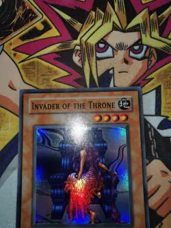 Invader of the Throne mrl-026 1st Edition (NM) Super Rare Yu-Gi-Oh! - Image 2