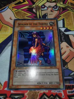 Invader of the Throne mrl-026 1st Edition (NM) Super Rare Yu-Gi-Oh! - Image 3