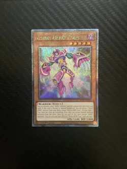 Vision Hero Faris Quarter Century Secret 1st Ed RA01-EN004 NM Yugioh - Image 1