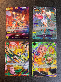 4 Set Special Parallel OP06-101 NAMI/UTA/CARROT/REB ONE PIECE CARD GAME Japanese - Image 1