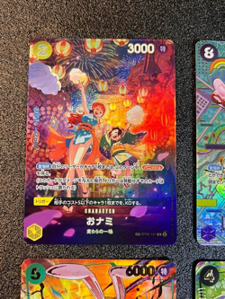 4 Set Special Parallel OP06-101 NAMI/UTA/CARROT/REB ONE PIECE CARD GAME Japanese - Image 2