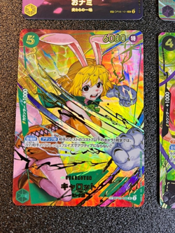 4 Set Special Parallel OP06-101 NAMI/UTA/CARROT/REB ONE PIECE CARD GAME Japanese - Image 4