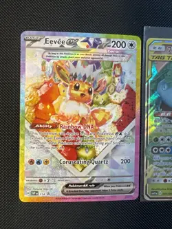 Eevee ex 174 Sv: Scarlet & Violet Promo Cards Holo Venusaur Snivy Tag Team JP - Image 2