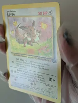 Pokemon Card WOTC Eevee 51/64 Jungle Non-holo Common Unlimited 1999 - LP - Image 2