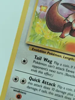 Pokemon Card WOTC Eevee 51/64 Jungle Non-holo Common Unlimited 1999 - LP - Image 3