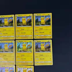 Lot of 16 McDonalds Pikachu Holo Foil Pokemon Card 7/15 2022 - Image 2