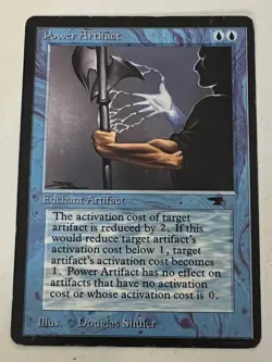 Magic the Gathering MTG Antiquities Power Artifact MP (Beta Bob) - Image 1