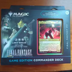 FFVII Game Edition Limit Break Commander Deck Final Fantasy - Brand New, Sealed - Image 1