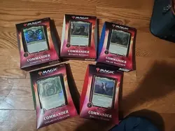 Magic the Gathering - Ikoria: Lair of Behemoths Commander Decks - Set of 5 630509943586 - Image 1
