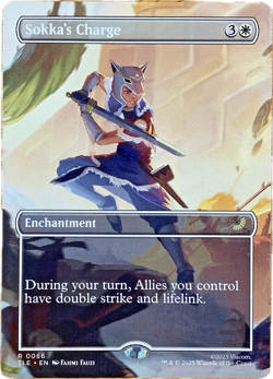 Sokka's Charge 66 Avatar: The Last Airbender: Eternal Borderless Regular NM - Image 3