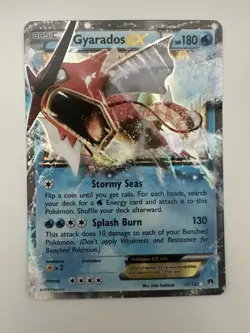 Gyarados EX Shiny 🌊 26/122 Holo | XY BREAKpoint | LP Pokemon TCG - Image 1