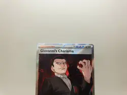 Giovanni's Charisma 197/165 Ultra Rare Scarlet & Violet 151 Pokemon - Image 2