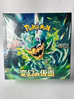 Pokemon Booster Box Mask of Change sv6 Twilight Masquerade Japanese w/shrink - Image 1