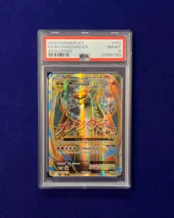 PSA 8 M Charizard EX #101 XY Evolutions 2016 Pokemon - Image 1