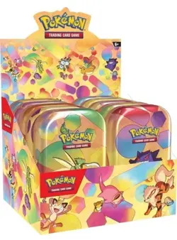 Pokemon TCG - Sealed 151 Mini Tins Display Box x 4 - New & Sealed - Image 1